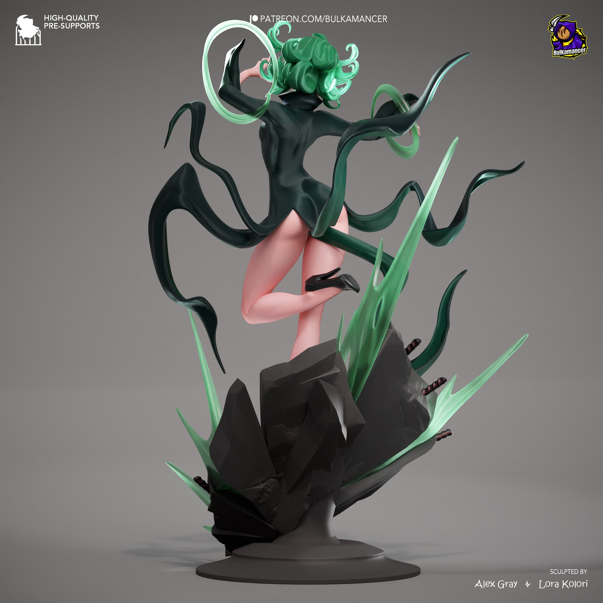 Whirlwind | Resin Garage Kit Figure | Bulkamancer Sculpts - Tattles Told 3D