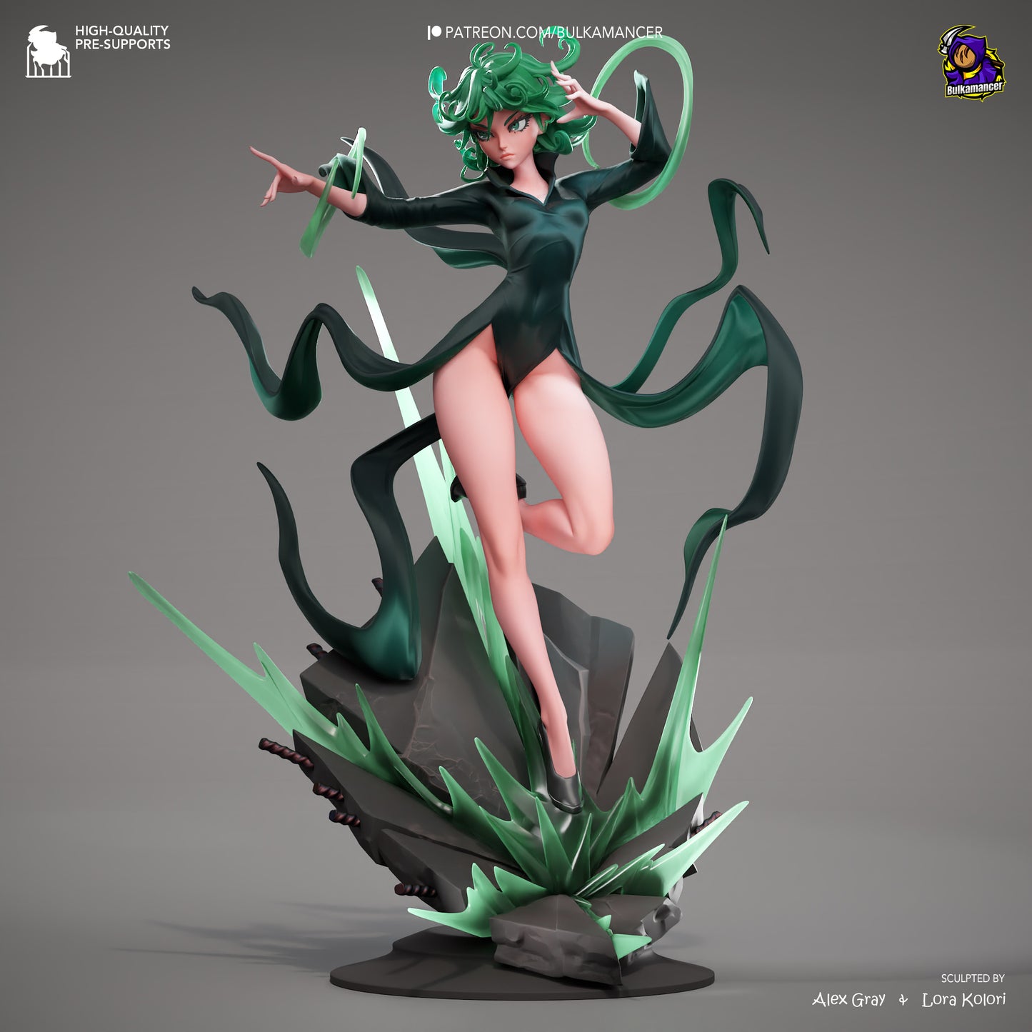 Whirlwind | Resin Garage Kit Figure | Bulkamancer Sculpts - Tattles Told 3D