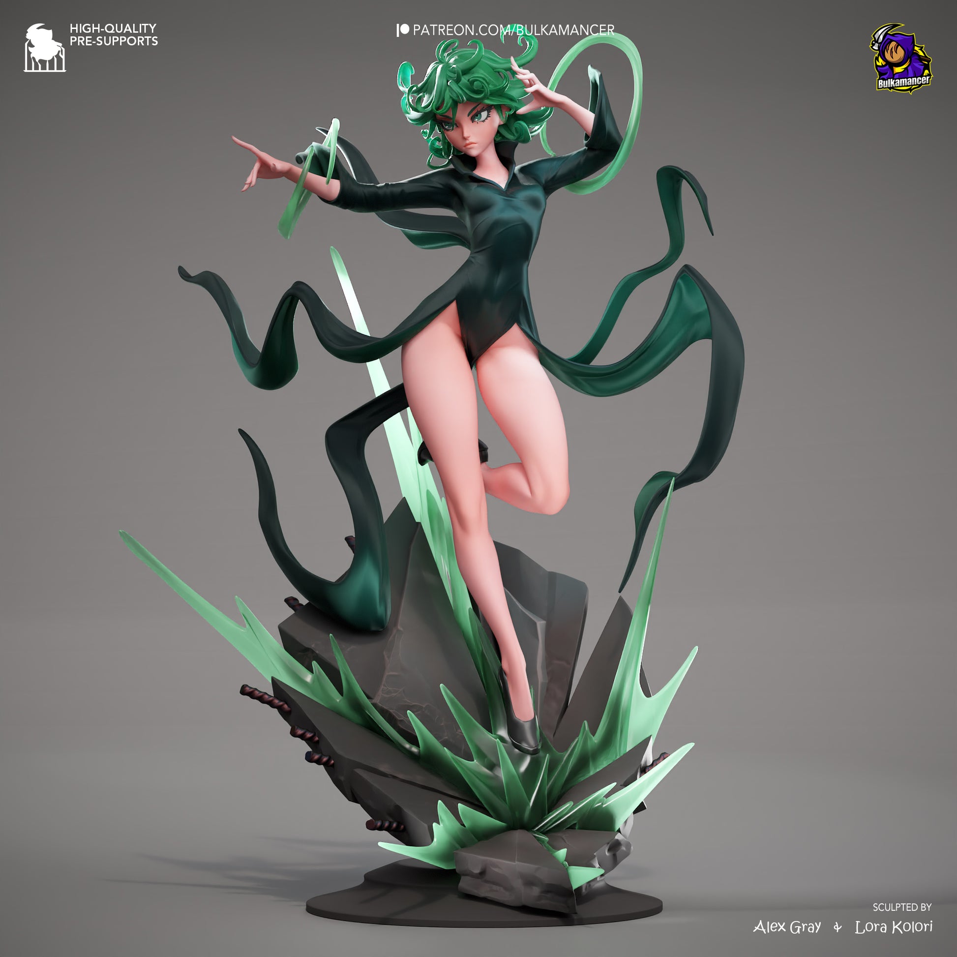Whirlwind | Resin Garage Kit Figure | Bulkamancer Sculpts - Tattles Told 3D