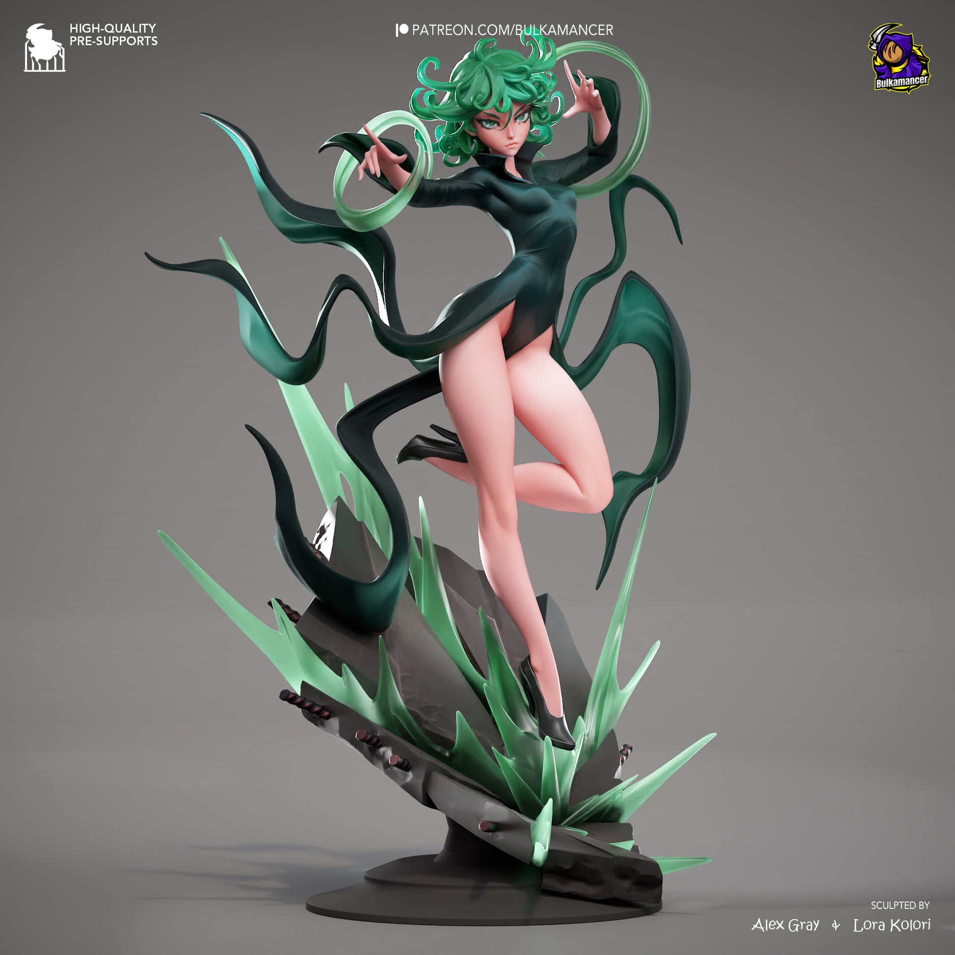 Whirlwind | Resin Garage Kit Figure | Bulkamancer Sculpts - Tattles Told 3D