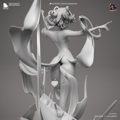Whirlwind | Resin Garage Kit Figure | Bulkamancer Sculpts - Tattles Told 3D