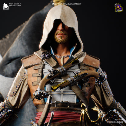 Wily Plunderer | Resin Garage Kit Figure Game Fan Art | Bulkamancer Sculpts