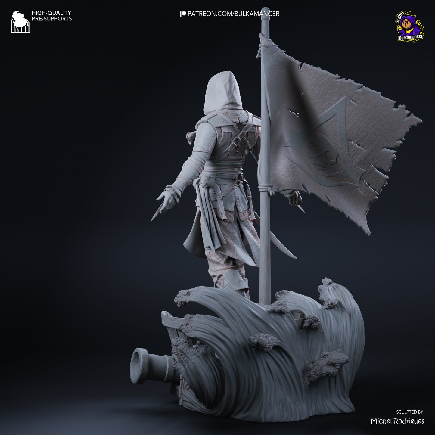 Wily Plunderer | Resin Garage Kit Figure Game Fan Art | Bulkamancer Sculpts