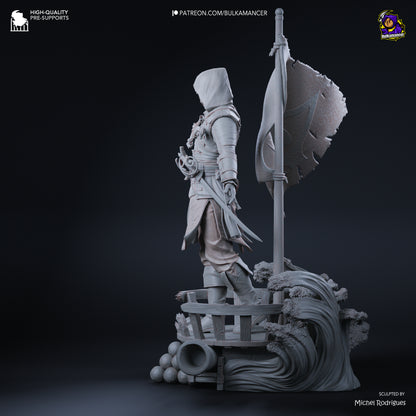 Wily Plunderer | Resin Garage Kit Figure Game Fan Art | Bulkamancer Sculpts