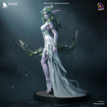 Wind Whisper | Resin Garage Kit Figure Game Fan Art | Bulkamancer Sculpts