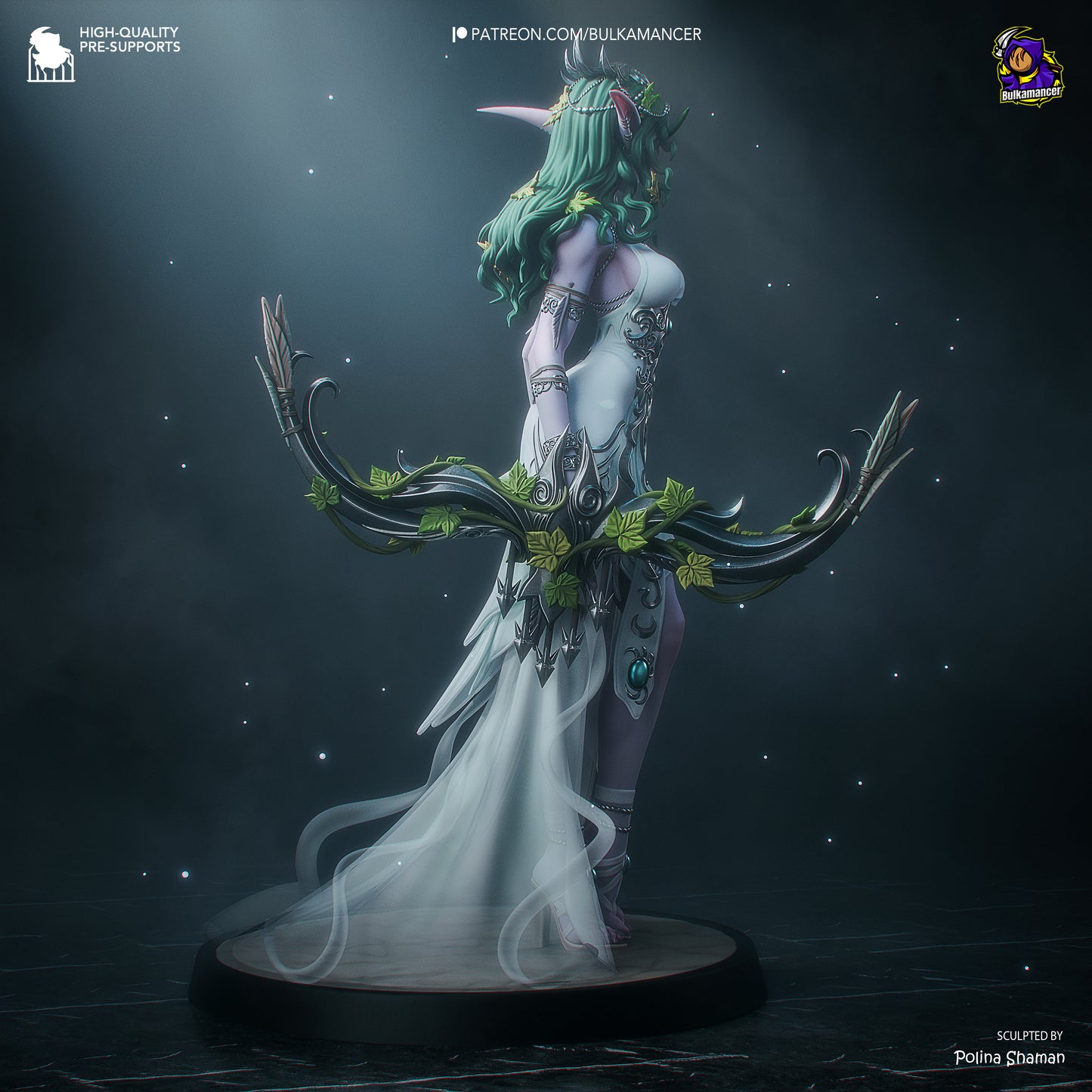 Wind Whisper | Resin Garage Kit Figure Game Fan Art | Bulkamancer Sculpts