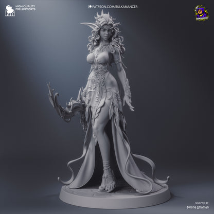 Wind Whisper | Resin Garage Kit Figure Game Fan Art | Bulkamancer Sculpts