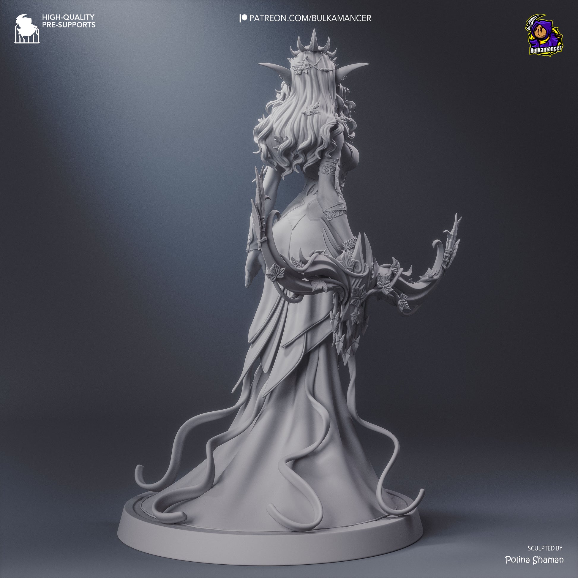 Wind Whisper | Resin Garage Kit Figure Game Fan Art | Bulkamancer Sculpts