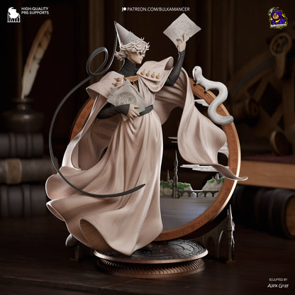 Witch Mentor | Resin Garage Kit Figure | Bulkamancer Sculpts