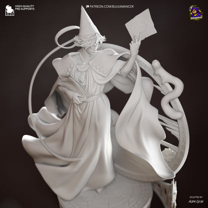 Witch Mentor | Resin Garage Kit Figure | Bulkamancer Sculpts