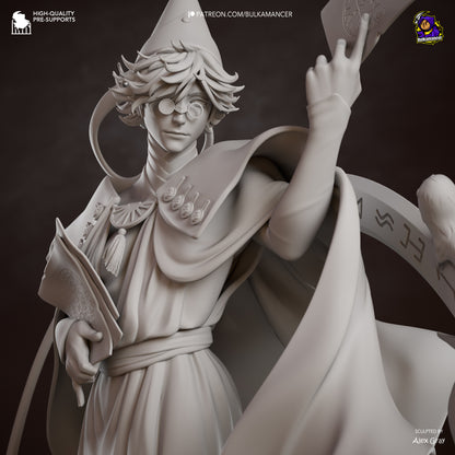 Witch Mentor | Resin Garage Kit Figure | Bulkamancer Sculpts