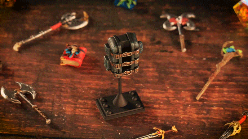 Endless Vault, Weapons, Items, Decor, Terrain | TTRPG Scatter Diorama Kitbashing Miniature | Cast n Play