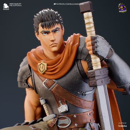 Young Berserker | Resin Garage Kit Figure Game Fan Art | Bulkamancer Sculpts
